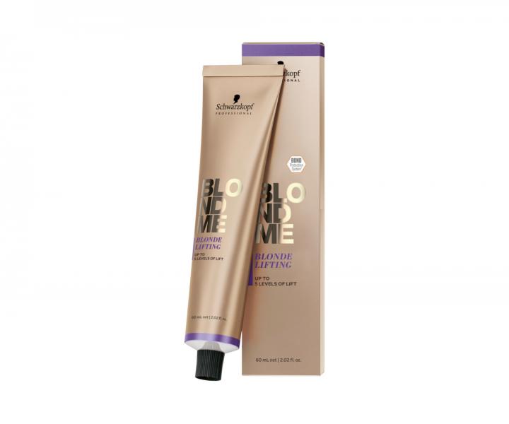 Zesvětlující krém Schwarzkopf Professional BlondMe Blonde Lifting L Ice - 60 ml, odstín ledový