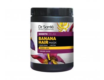 ada vlasov pe pro uhlazen vlas Dr. Sant Smooth Relax Banana Hair - maska - 1000 ml