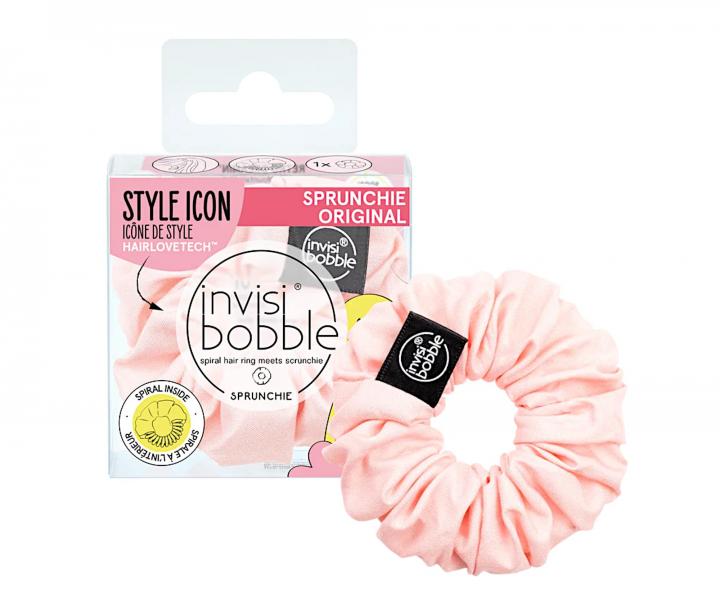 Ozdobn spirlov gumika Invisibobble Sprunchie Paint no Mountain High - svtle rov