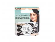 Spirálová sponka do vlasů Invisibobble Waver Pretty Dark HP - 5,5 cm, hnědá, 3 ks