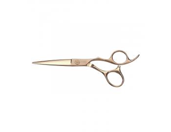 Kadeřnické nůžky Sibel Cisoria RGOE550 5,5" - zlaté