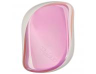 Kartáč na vlasy Tangle Teezer Compact Holographic - duhově růžový