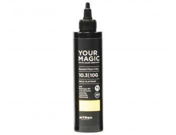 Tnujc pigmenty na vlasy Artgo Your Magic Essential Direct Color - 200 ml - 10.3 | 10G - platinov zlat