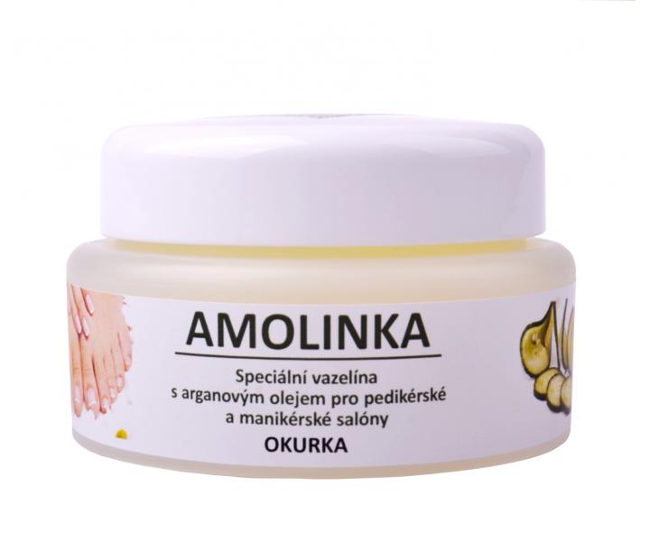 Kosmetick vazelna Amolinka - okurka, Amoen 100 ml