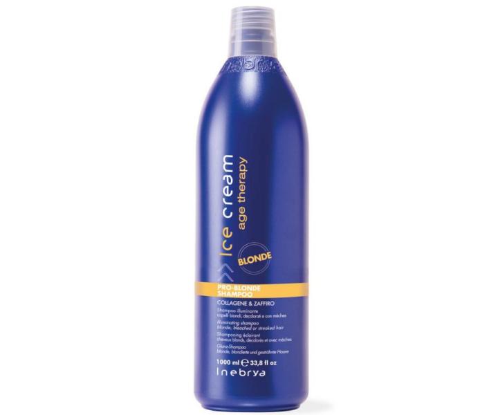 ampon pro odbarven a melrovan vlasy Inebrya Pro-Blonde - 1000 ml