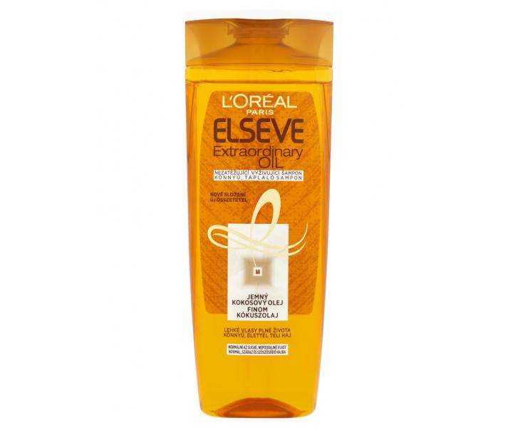 Vyživující šampon pro nepoddajné vlasy Loréal Elseve Extraordinary Oil - 400 ml