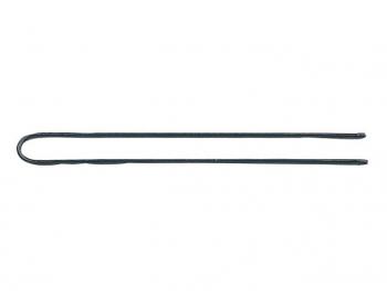 Rovná vlásenka Sibel - 4,5 cm, černá - 50 ks