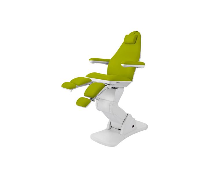 Elektrické pedikérské křeslo Weelko CUBO - 5 motorů, zelené