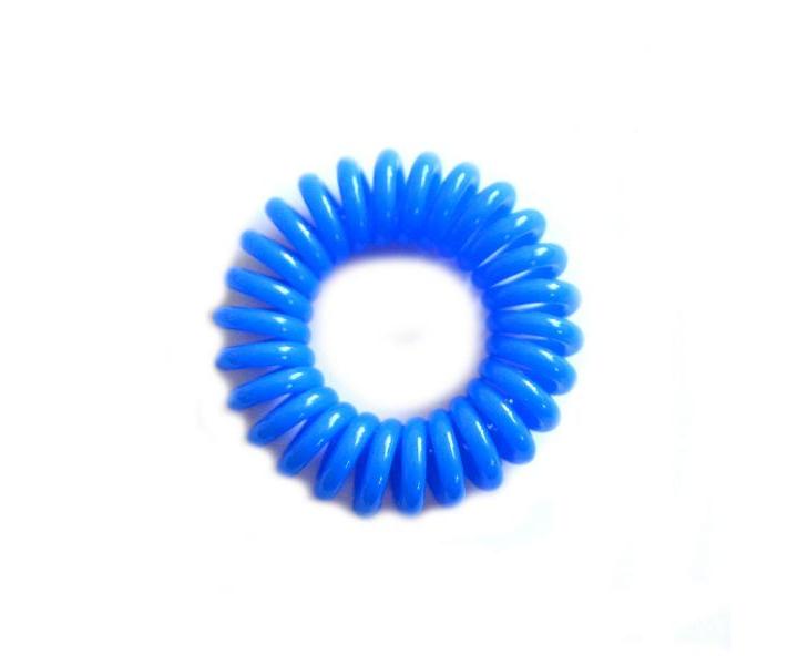 Spirlov plastov gumika do vlas pr.3,5 cm - modr 1