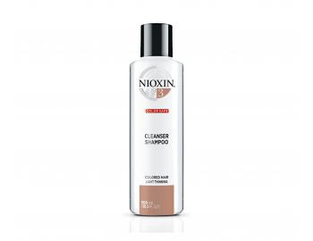 Šampon pro mírně řídnoucí barvené vlasy Nioxin System 3 Cleanser Shampoo - 300 ml