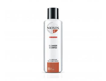 ampon pro siln dnouc barven vlasy Nioxin System 4 Cleanser Shampoo - 300 ml