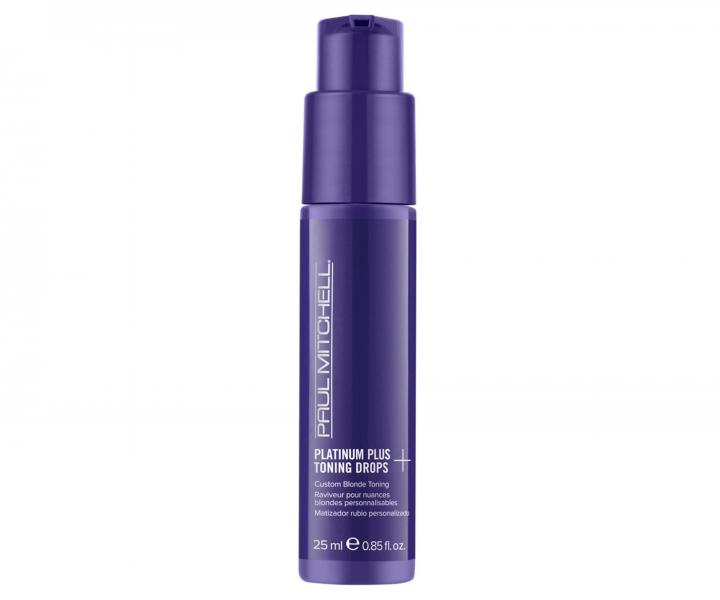 Tónující kapky pro neutralizaci žlutých tónů Paul Mitchell Platinum Plus Toning Drops - 25 ml