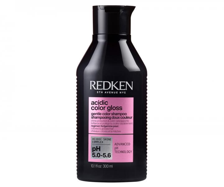 Rozjasňující šampon pro barvené vlasy Redken Acidic Color Gloss Gentle Color Shampoo - 300 ml