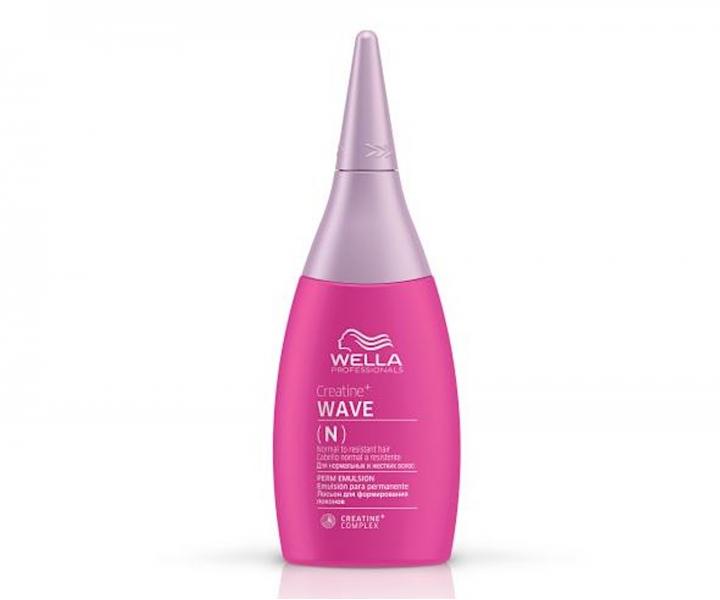 Emulze pro trval pirozen zvlnn normlnch a silnch vlas Wella Professionals Wave N - 75 ml