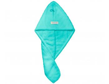 Turban na vlasy Moroccanoil Hair Towel Wrap - tyrkysový