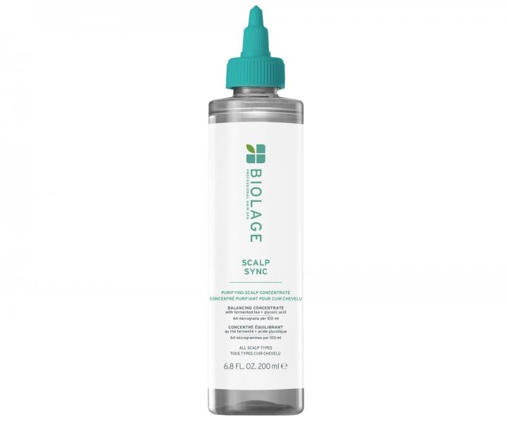 P��pravn� �istic� p��e pro v�echny typy vlasov� poko�ky Biolage Scalp Sync Purifying Scalp Concentrate - 200 ml