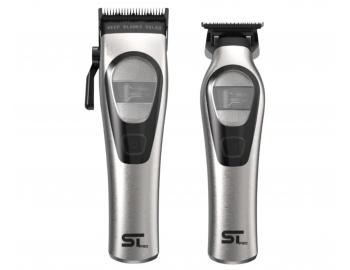 Sada profesion�ln�ho st�ihac�ho a konturovac�ho strojku na vlasy Supreme Trimmer TORQ Kit Elite Set - chromov�