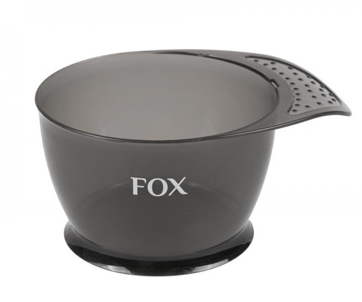 Plastová miska na barvu Fox Earth Colors - transparentní šedá - 320 ml
