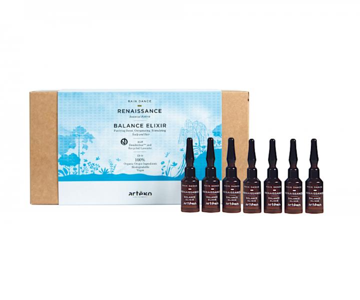 Ampulky s elixírem na peeling vlasové pokožky Artégo Rain Dance Balance Elixir - 20 x 5 ml