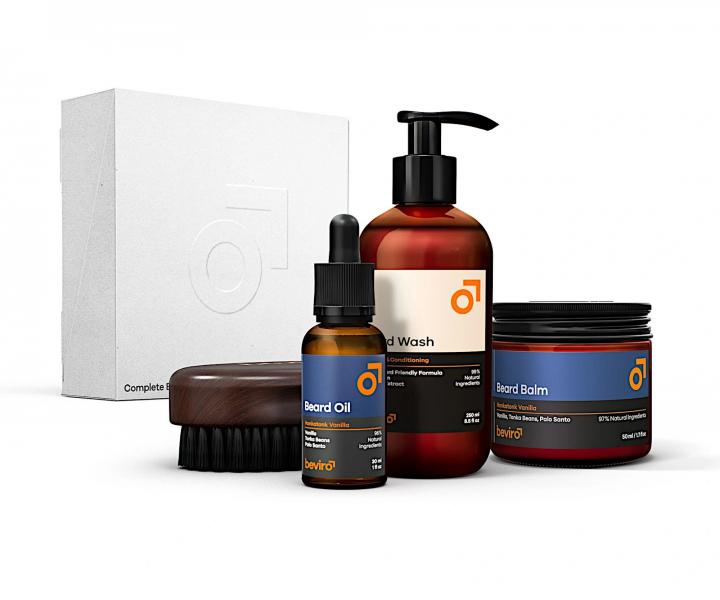 Pánská dárková sada na vousy Beviro Complete Beard Set Honkatonk Vanilla