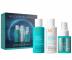 Řada pro krepaté a nepoddajné vlasy Moroccanoil Frizz Control - sada - šampon + kondicionér + termoaktivní sprej