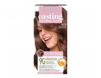 Přeliv bez amoniaku Loréal Casting Natural Gloss - 623 tmavý nugát