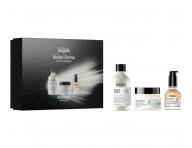 Drkov sada pro barven a pokozen vlasy Loral Professionnel Serie Expert Metal Detox Trio