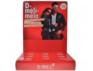 Pap�rov� stojan na kart��e Sibel D-m�li m�lo - �erven� (bonus)