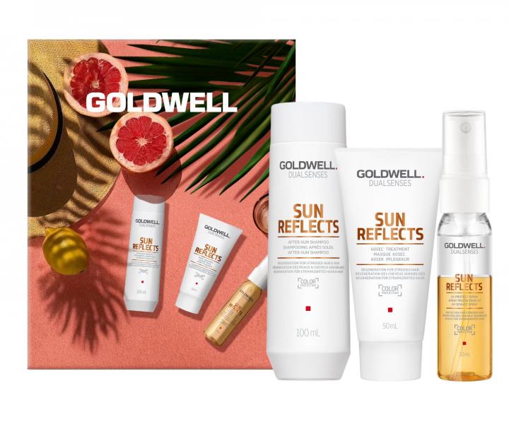D�rkov� sada pro vlasy vystaven� slunci Goldwell Dualsenses Sun Reflects Travel Set