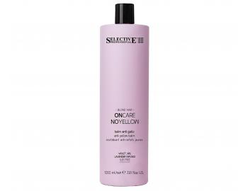 Kondicionér pro neutralizaci žlutých tónů Selective Professional OnCare NoYellow Balm - 1000 ml