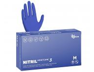 Nitrilové rukavice s hydratací Espeon Nitril Moistcare 3 - 100 ks, tmavě modré, velikost M