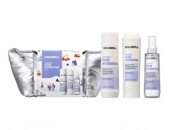 D�rkov� sada pro v�echny typy vlas� Goldwell Dualsenses Pure Hydration Set + kosmetick� ta�ti�ka zdarma