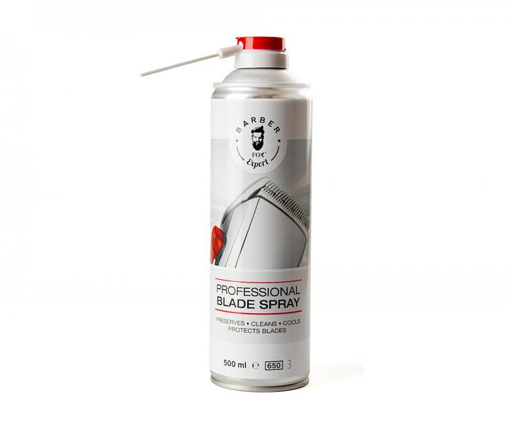 Čistící a chladící sprej na stříhací hlavice Fox Professional Blade Spray - 500 ml
