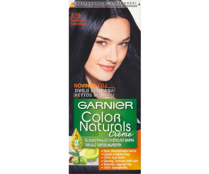 Permanentní barva Garnier Color Naturals 2.10 modročerná