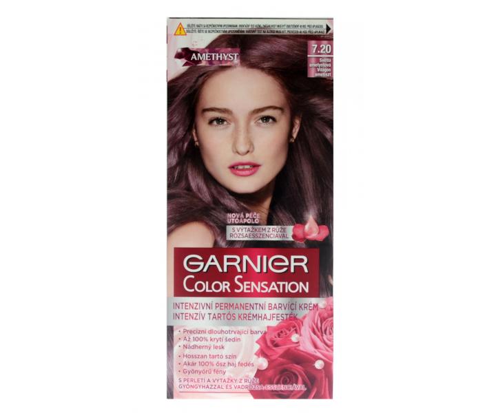 Permanentn� barva Garnier Color Sensation 7.20 sv�tl� ametystov�
