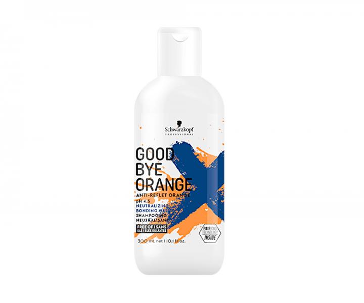ampon pro neutralizaci oranovch tn Schwarzkopf Professional Goodbye Orange - 300 ml