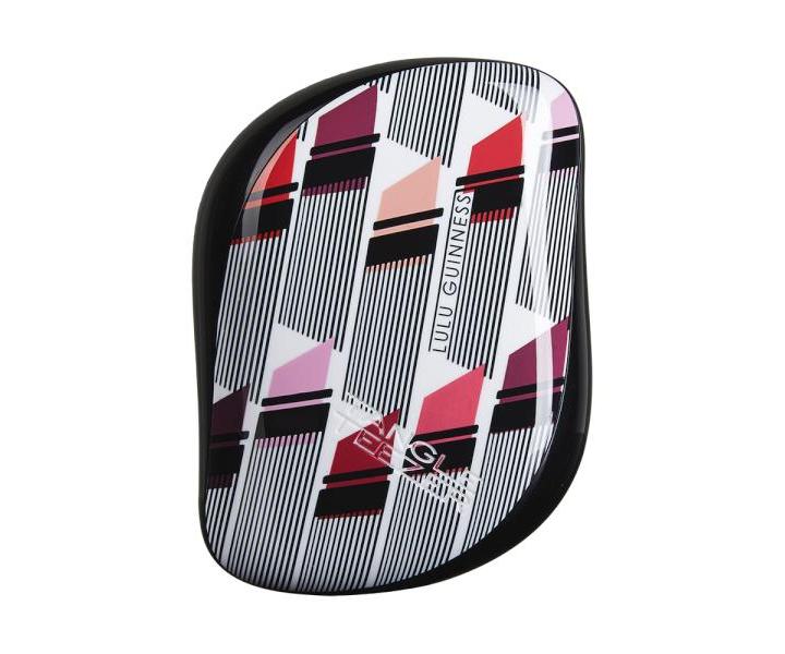 Kartáč na vlasy Tangle Teezer Compact - Lulu Guinness, černý