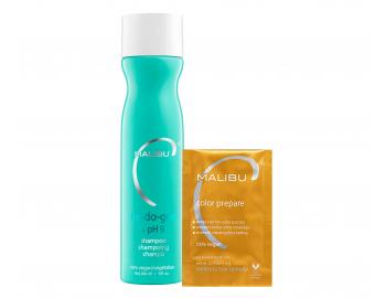 Hloubkov istc ampon Malibu C Un-Do-Goo + kra pro stlost barvy zdarma