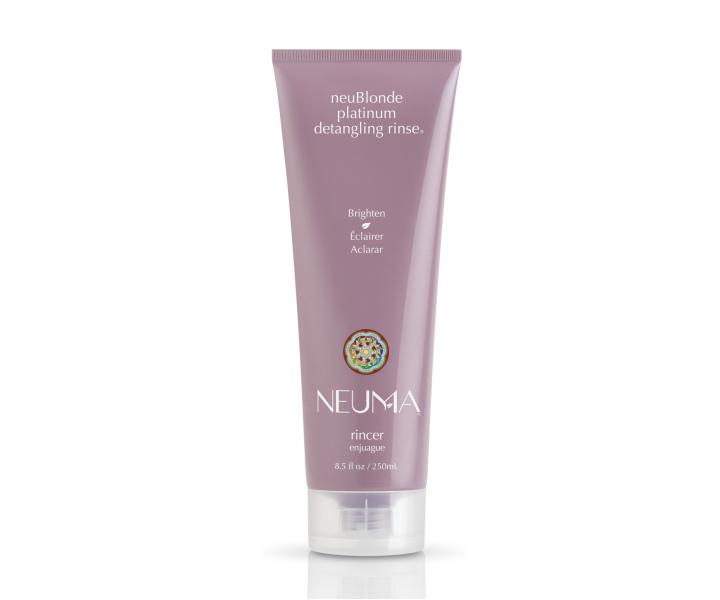 Lehk kondicionr pro blond vlasy Neuma neuBlonde platinum detangling rinse - 250 ml