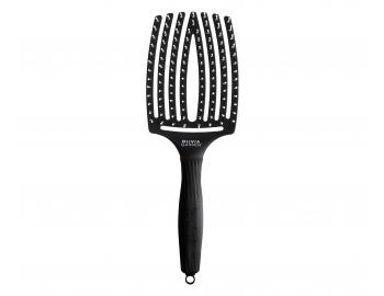Kartáč Olivia Garden Fingerbrush Ionic Large - černý