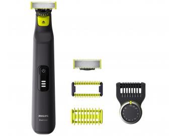 Holic strojek na vousy a tlo Philips OneBlade Pro QP6541/15  - ern