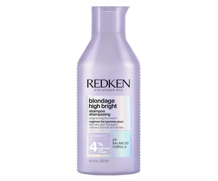 Rozjasňující šampon pro blond vlasy Redken Blondage High Bright - 300 ml