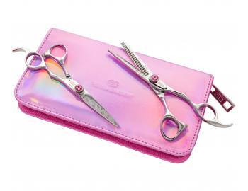 Sada kadenickch nek 5,75" a efilanch nek 6,35" Olivia Garden SilkCut ThinkPink Edition 2021