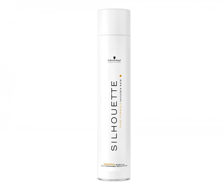 Lak pro flexibilní fixaci vlasů Schwarzkopf Professional Silhouette Invisible Hold - 500 ml