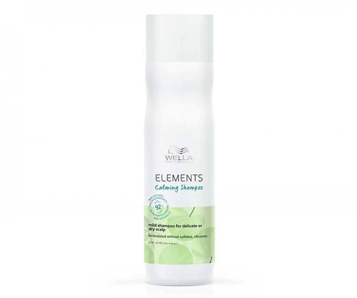 ampon pro zklidnn vlasov pokoky Wella Elements Calming - 250 ml
