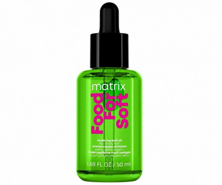 Sada pro ochranu such�ch vlas� Matrix Food For Soft + pe�uj�c� sprej s 20 benefity Matrix Miracle Creator 45 ml zdarma