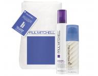 Stylingová sada Paul Mitchell - pěna pro objem, krém pro definici vln + lněná taštička zdarma