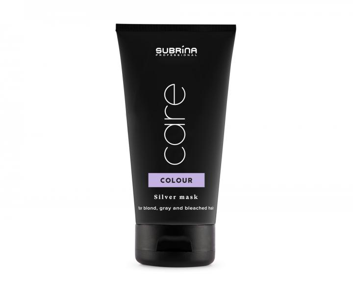Maska pro neutralizaci žlutých tónů Subrina Professional Care Colour Silver Mask - 150 ml