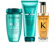 Sada pro podporu r�stu vlas� K�rastase Resistance Extentionistes olejem Elixir Ultime L'Huile Originale Refillable