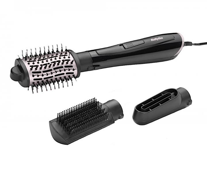 Horkovzdušný ionizační kartáč na vlasy Babyliss Style Smooth AS128E - 1000 W, černý